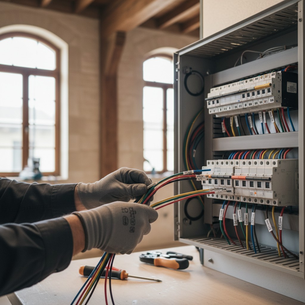 Projet de entreprises d'électricité générale - Photo 2